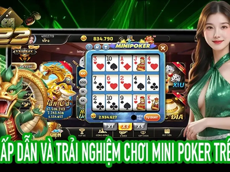 Bàn chơi Blackjack trực tuyến tại acb88